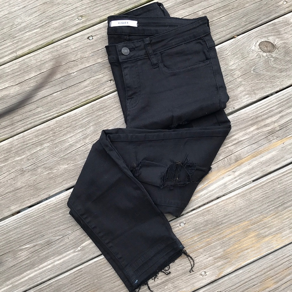 Klique B. Destroyed Demin Jeans